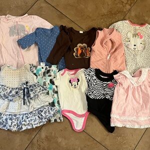 6-24 months baby girls’ clothes